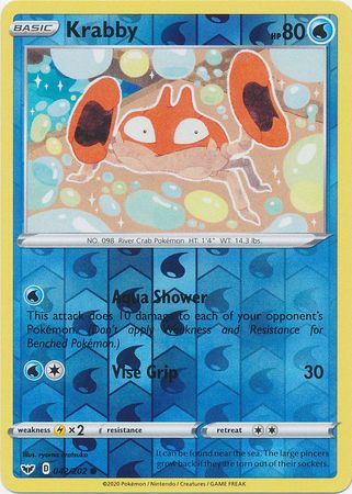 Krabby - 042/202 - Common - Reverse Holo available at 401 Games Canada