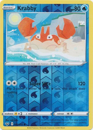 Krabby - 043/202 - Common - Reverse Holo available at 401 Games Canada