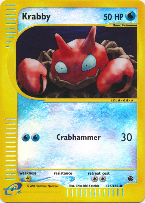 Krabby - 115/165 - Common - Reverse Holo available at 401 Games Canada