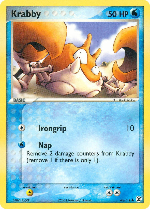 Krabby - 66/112 - Common available at 401 Games Canada