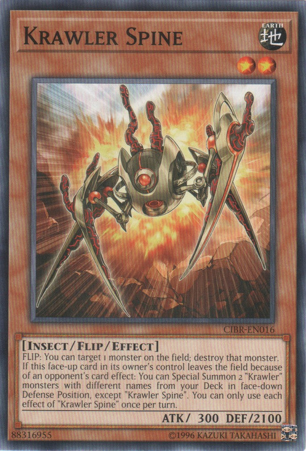 Krawler Spine - CIBR-EN016 - Common - Unlimited available at 401 Games Canada