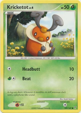 Kricketot - 109/147 - Common available at 401 Games Canada