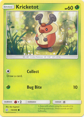 Kricketot - 13/236 - Common available at 401 Games Canada