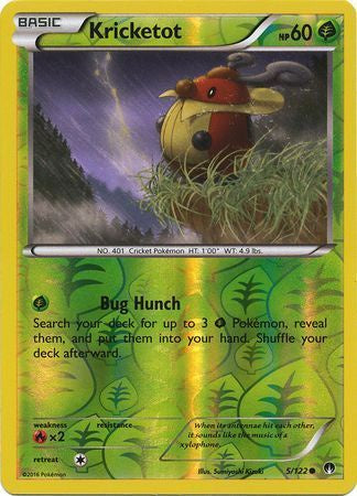 Kricketot - 5/122 - Common - Reverse Holo available at 401 Games Canada