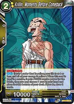 Krillin, Moments Before Comeback - BT11-097 - Rare (FOIL) (Reprint) available at 401 Games Canada