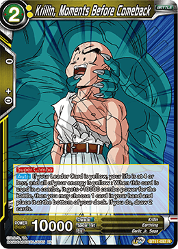 Krillin, Moments Before Comeback - BT11-097 - Rare available at 401 Games Canada