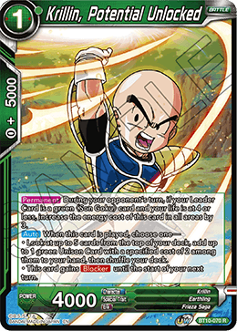 Krillin, Potential Unlocked - BT10-070 - Rare available at 401 Games Canada