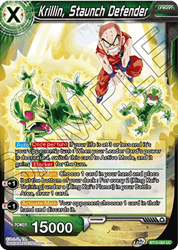 Krillin, Staunch Defender - BT15-064 - Uncommon available at 401 Games Canada