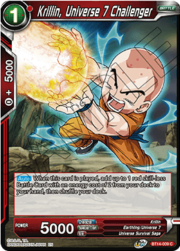 Krillin, Universe 7 Challenger - BT14-009 - Common available at 401 Games Canada