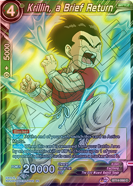 Krillin, a Brief Return - BT14-066 - Common (FOIL) available at 401 Games Canada