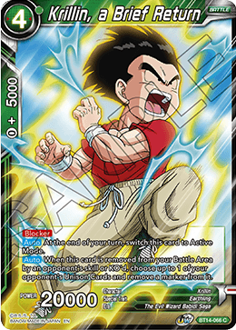 Krillin, a Brief Return - BT14-066 - Common available at 401 Games Canada