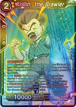 Krillin, the Brawler - BT14-105 - Rare (FOIL) available at 401 Games Canada