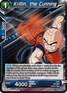 Krillin, the Cunning - BT8-031 - Common available at 401 Games Canada