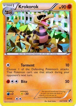 Krokorok - 64/114 - Shattered Holo Promo available at 401 Games Canada