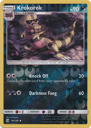 Krokorok - 84/149 - Uncommon - Reverse Holo available at 401 Games Canada