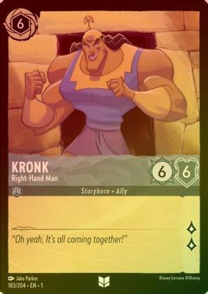 Kronk (Right-Hand Man) - 183/204 - Uncommon (Foil) available at 401 Games Canada