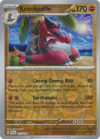 Krookodile - 117/198 - Uncommon - Reverse Holo available at 401 Games Canada