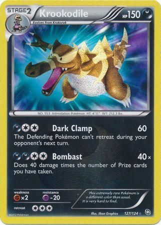 Krookodile - 127/124 - Secret Rare available at 401 Games Canada