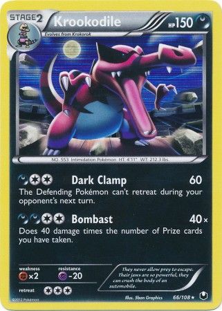 Krookodile - 66/108 - Holo Rare available at 401 Games Canada