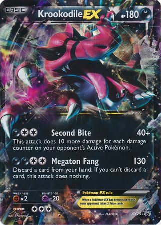 Krookodile EX - XY25 - Ultra Rare Promo available at 401 Games Canada