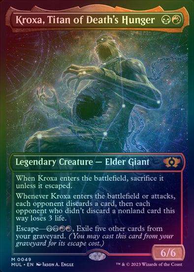 401 Games Canada - Kroxa, Titan of Death's Hunger (Foil) (MUL)