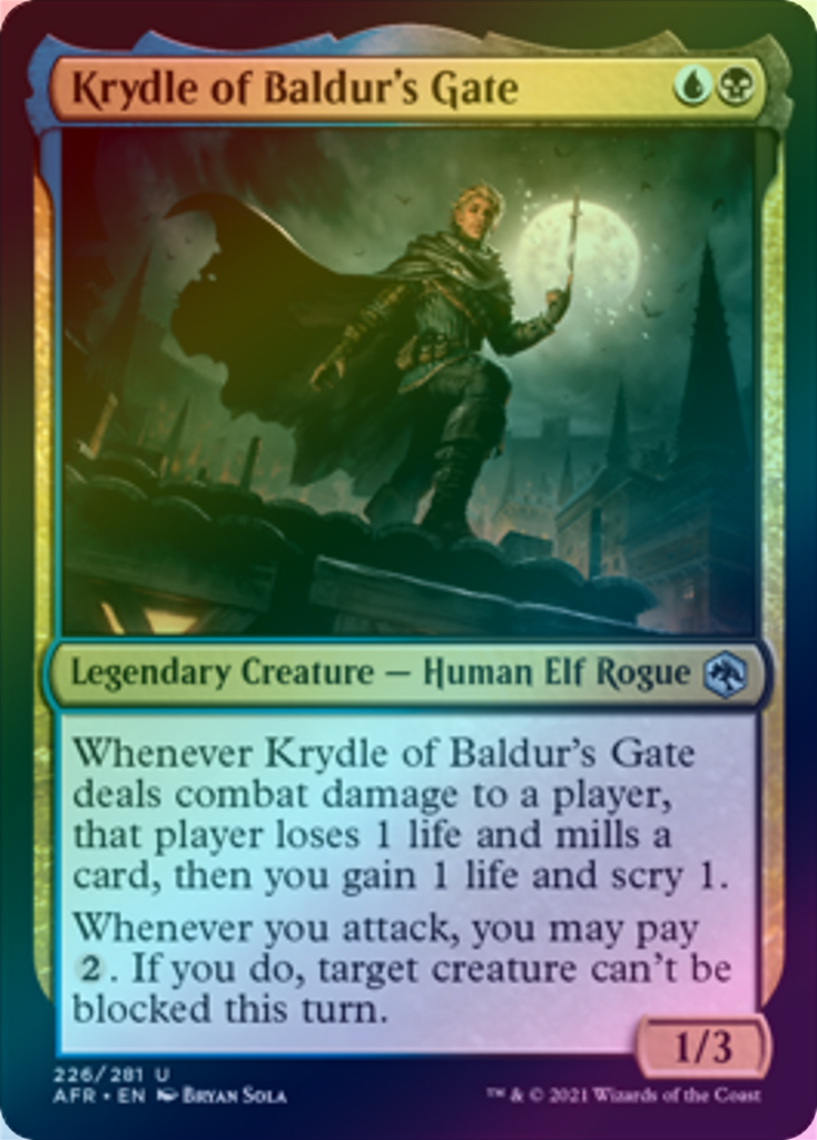 401 Games Canada - Krydle of Baldur's Gate (AFR) (Foil)