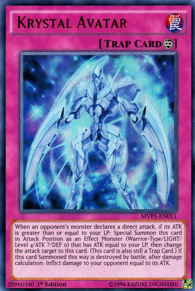 Krystal Avatar - MVP1-EN011 - Ultra Rare - 1st Edition available at 401 Games Canada