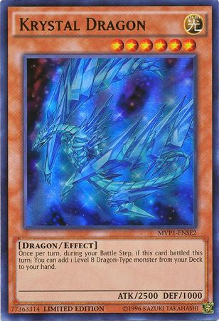 Krystal Dragon - MVP1-ENSE2 - Ultra Rare - Limited Edition available at 401 Games Canada