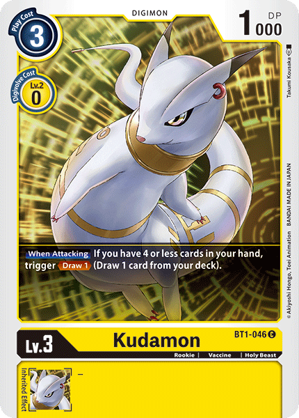Kudamon - BT1-046 - Common available at 401 Games Canada