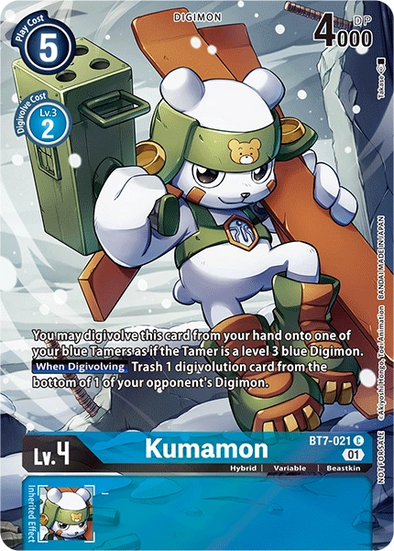 Kumamon (2nd Anniversary Frontier Card) - BT7-021 - Common available at 401 Games Canada