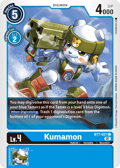 Kumamon - BT7-021 - Common available at 401 Games Canada