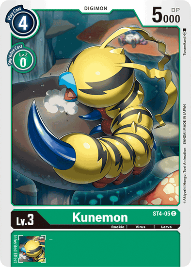 Kunemon - ST4-05 - Common available at 401 Games Canada