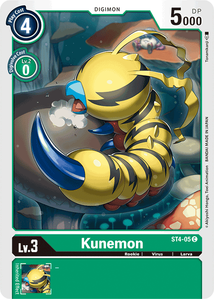 Kunemon - ST4-05 - Common available at 401 Games Canada