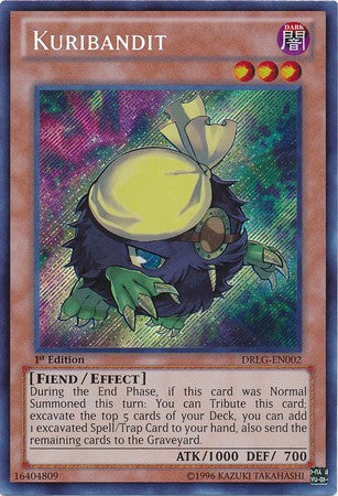 Kuribandit - DRLG-EN002 - Secret Rare - 1st Edition available at 401 Games Canada