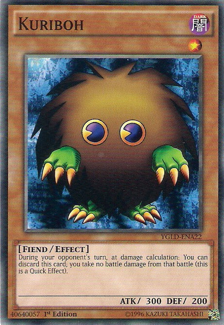 Kuriboh (A) - YGLD-ENA22 - Common - 1st Edition available at 401 Games Canada