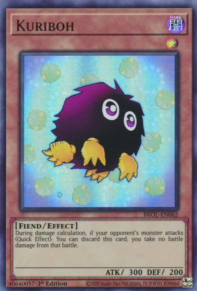 Kuriboh - BROL-EN062 - Ultra Rare - 1st Edition available at 401 Games Canada