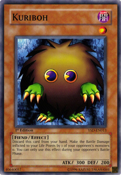 Kuriboh - YSD-EN013 - Common - 1st Edition available at 401 Games Canada