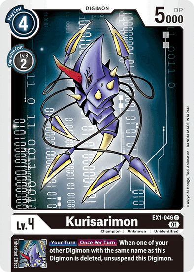 Kurisarimon - EX1-046 - Common available at 401 Games Canada