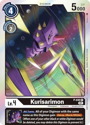 Kurisarimon - P-045 - Promo available at 401 Games Canada