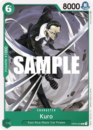 Kuro - OP04-023 - Common available at 401 Games Canada