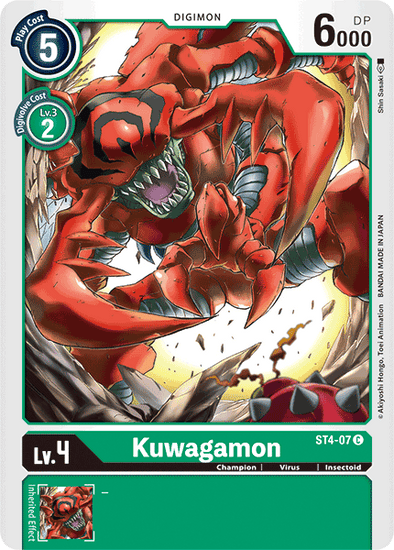 Kuwagamon - ST4-07 - Common available at 401 Games Canada