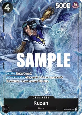 Kuzan (Alternate Art) - OP02-096 - Super Rare available at 401 Games Canada