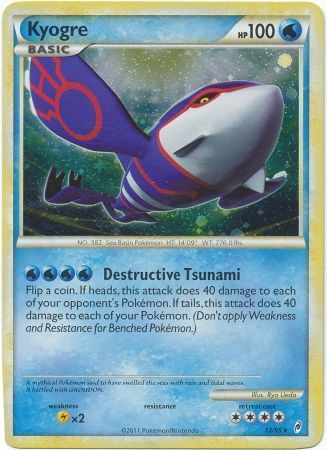 Kyogre - 12/95 - Holo Rare available at 401 Games Canada