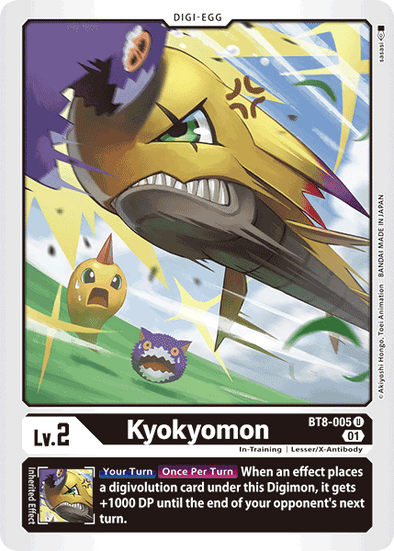 Kyokyomon - BT8-005 - Uncommon available at 401 Games Canada