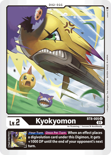 Kyokyomon - BT8-005 - Uncommon available at 401 Games Canada