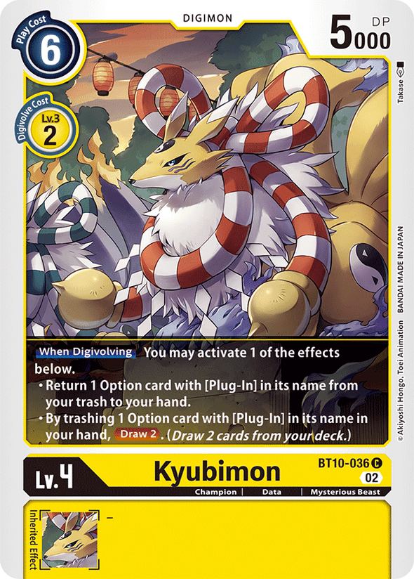 Kyubimon - BT10-036 - Common available at 401 Games Canada