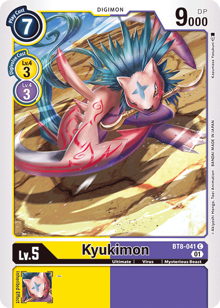 Kyukimon - BT8-041 - Common available at 401 Games Canada