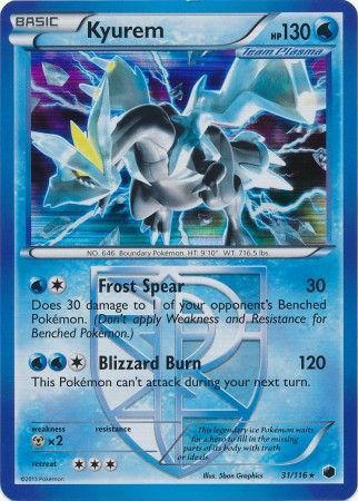 Kyurem - 31/116 - Holo Rare available at 401 Games Canada