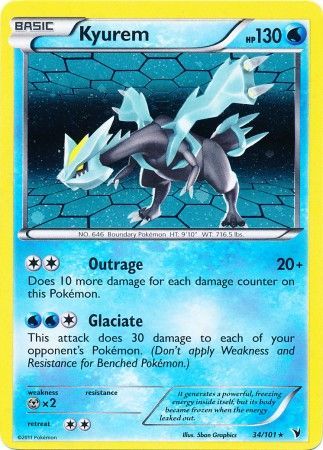 Kyurem - 34/101 - Alternate Holo - Promo available at 401 Games Canada