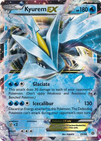 Kyurem EX - 25/98 - Ultra Rare available at 401 Games Canada